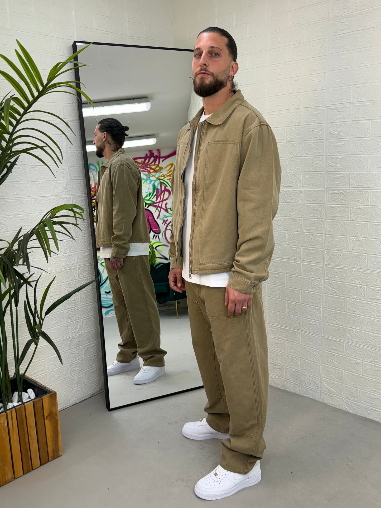 Jacket Zip “Camel”